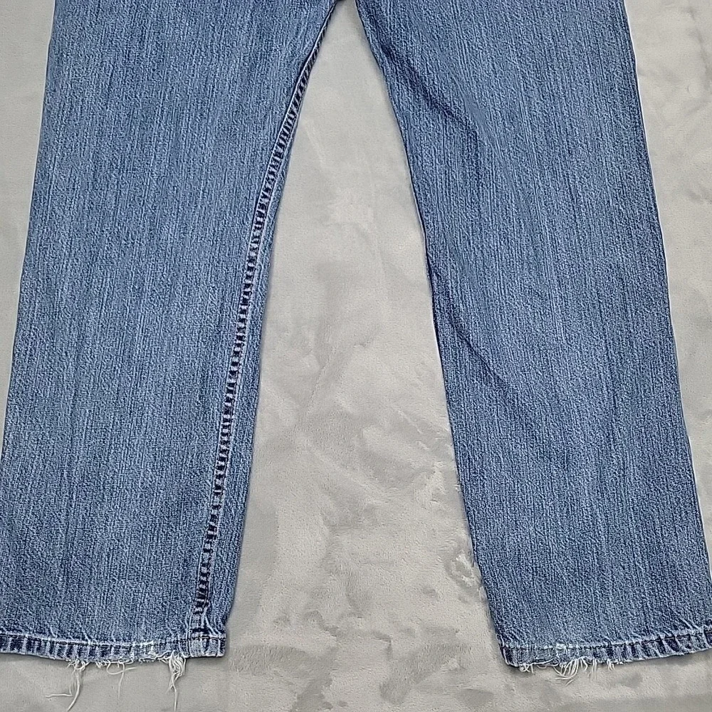 Carhartt Jeans Mens 36x32 Blue Relaxed Fit Workwear‎ Denim Pants BD5119-M Work